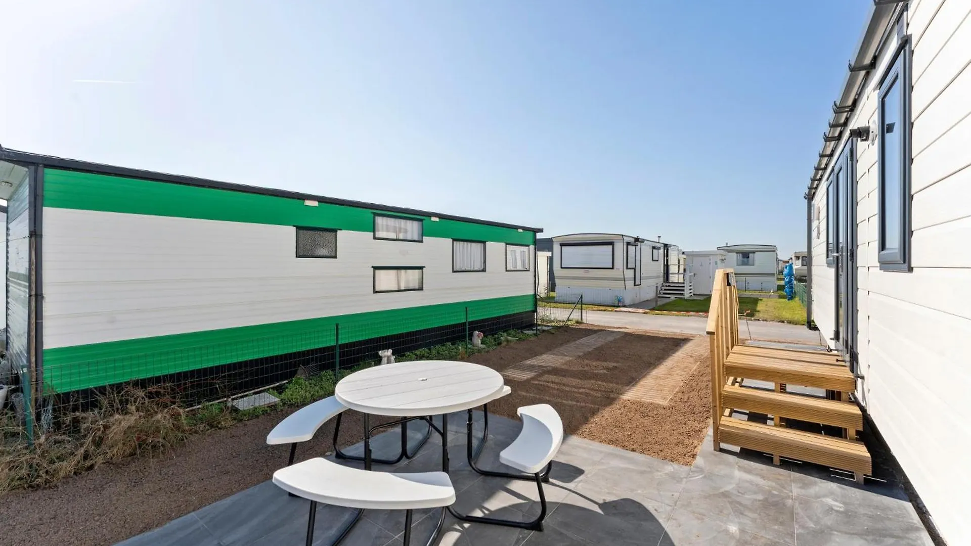 La Pecheuse - Comfortabele Stacaravan In Marva 1 Middelkerke Campsite